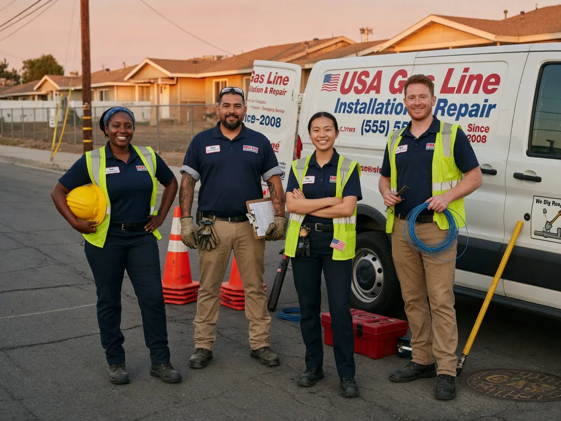 Gas Line Installation company in Brownell, KS